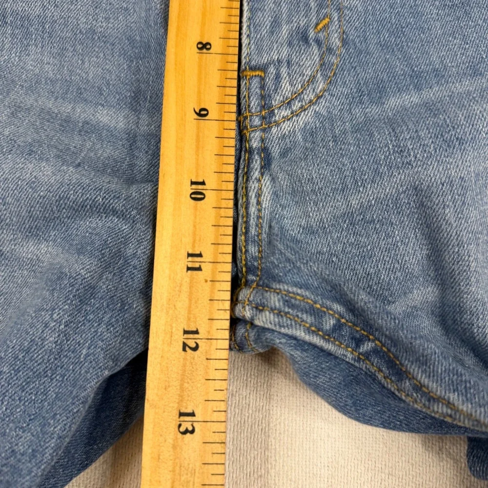 Levis 513 Slim Straight Jeans Mens 36x30 Medium Wash Flex Stretch 08513-093